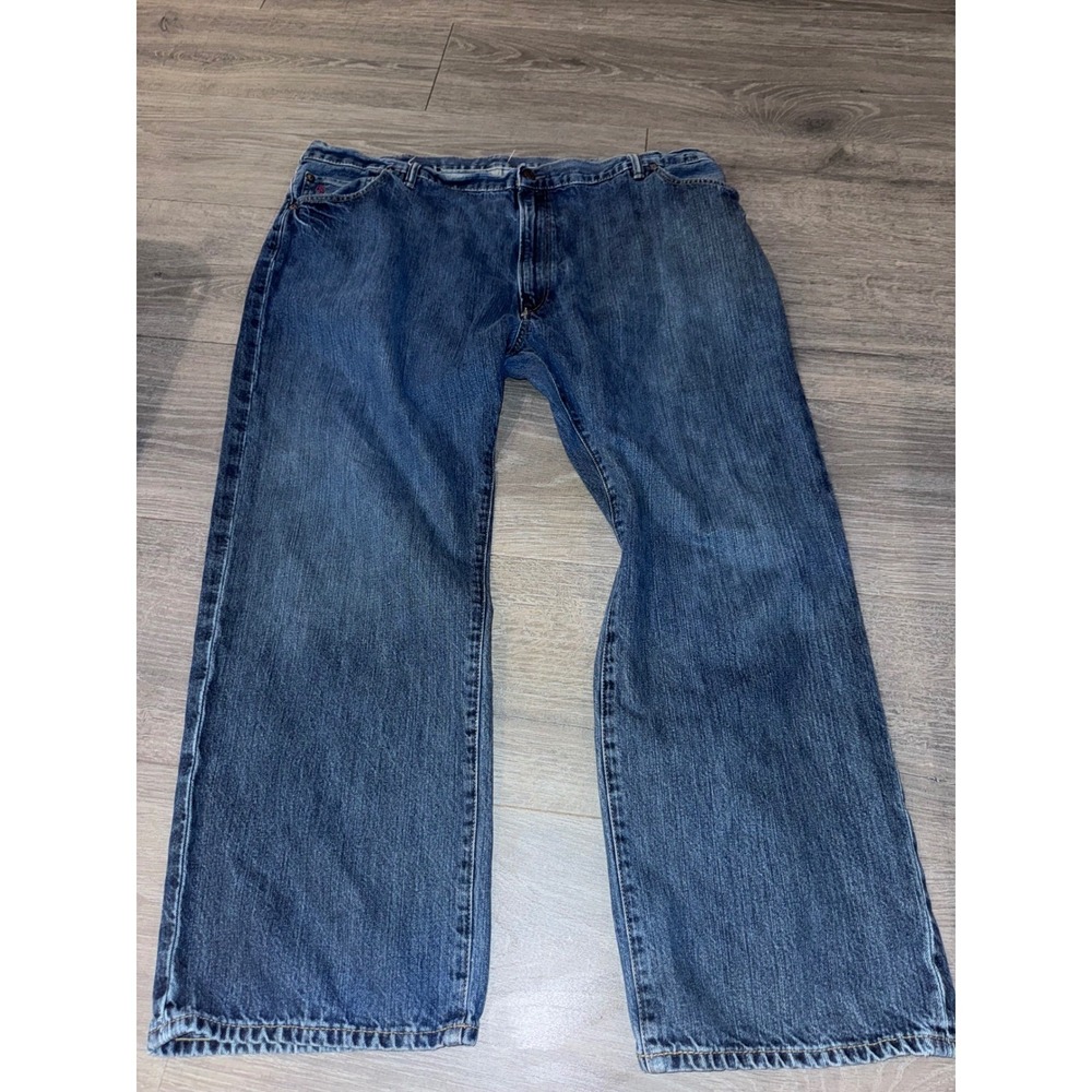 Polo Ralph Lauren Mens 46x30 Classic Fit Straight Leg Blue Denim Jeans big‎